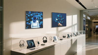 qualità Display LCD di segnaletica fabbrica