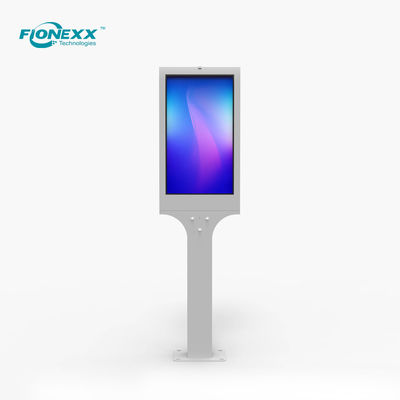 Buon prezzo Ventilatore di raffreddamento 32 pollici segnaletica digitale della stazione degli autobus Display Inclosure impermeabile in linea