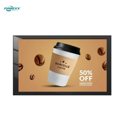 Buon prezzo 800-2500nits Tabella pubblicitaria LCD 55 pollici Display commerciale Profilo in alluminio in linea