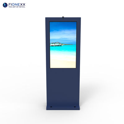 Buon prezzo 43 pollici Air Colling Outdoor Totem Digitale IP55 Visualizzazione ad alta luminosità 2500 Nits in linea