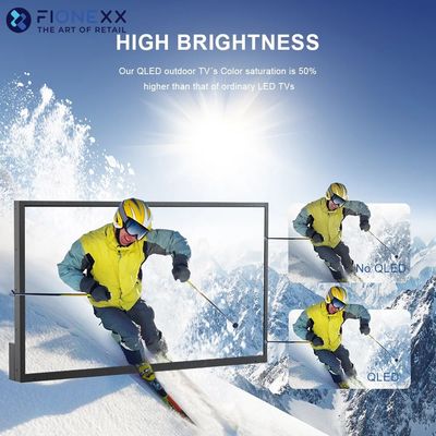 Buon prezzo Full Sun Waterproof QLED TV 4k Television HD Outdoor TV con tecnologia di connettività HDMI e componenti inclusi nel televisore in linea