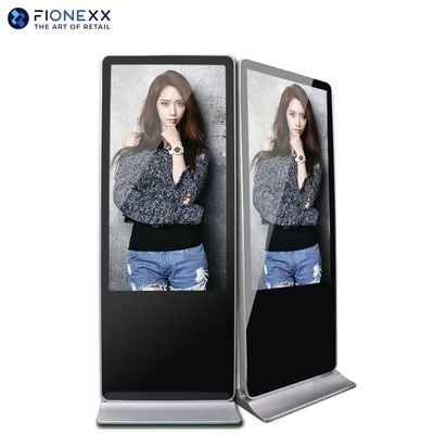 Buon prezzo Alta risoluzione 1920*1080 lettore pubblicitario a piano LCD touch screen Totem Ad Display per segnaletica digitale in linea
