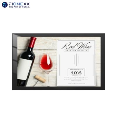 Buon prezzo RoHS 43 pollici segnaletica digitale segnaletica digitale esterna senza ventole montato a parete in linea