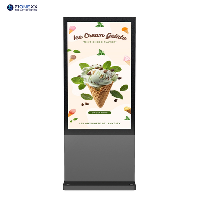 Buon prezzo Android 11.0 Display di segnaletica digitale verticale esterno da 86 pollici in linea