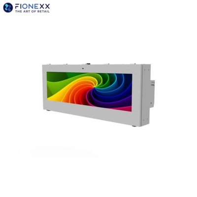 Buon prezzo Stazione degli autobus 4K Digital Signage Hanging Digital Signage Single Side 58.4 inch in linea