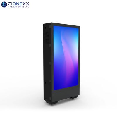 Buon prezzo Autostop 75 pollici Digital Signage a due lati Display digitale IP65 in linea