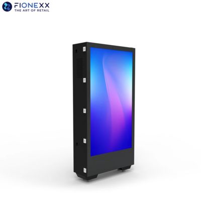 Buon prezzo Fermata d'autobus impermeabile segnaletica digitale doppia 75 pollici doppio lato in linea