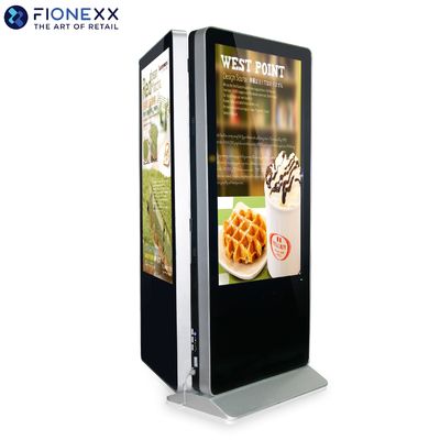 Buon prezzo Alta risoluzione 55 pollici Biastero Kiosco per la pubblicità interna Controllo remoto CMS LCD Digital Signage E Display Biastero Display Migliora la visibilità in linea