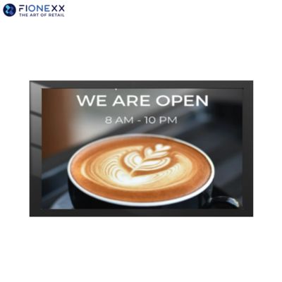 Buon prezzo 65 pollici Finestre nere esterne senza ventole Segnaletica digitale a parete in linea