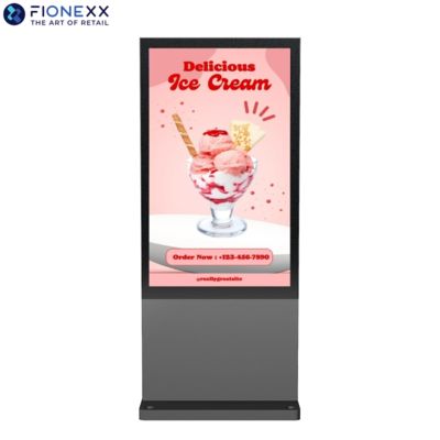 Buon prezzo Display verticale di segnaletica digitale esterna senza ventilatore 3840*2160 in linea