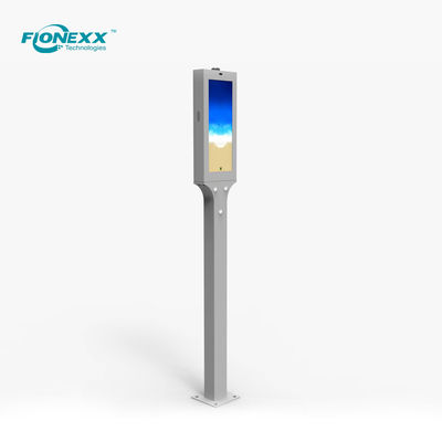 Buon prezzo Alta luminosità IP65 2k LCD Pole Display Informazioni della stazione degli autobus Segnaletica digitale in linea