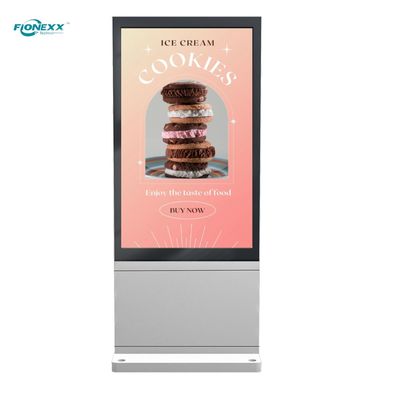 Buon prezzo 86 pollici Digital Signage Board Outdoor Digital Advertising Display Risoluzione 3840*2160 in linea