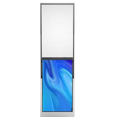 Display a doppio lato a 55 pollici con finestra appesa Display LCD con cornice stretta 14,3 mm