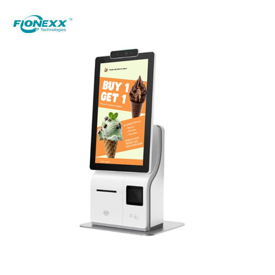 Buon prezzo 15.6 inch Single Screen Self Service Kiosks POS Terminal con AI Camera in linea