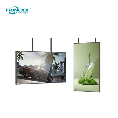 55 pollici Android Board Slim Bezel OD10 Alto luminosità appeso Display a finestra a una sola faccia