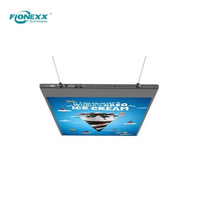 Buon prezzo LCD TFT a doppio lato 1080p segnaletica digitale appesa 43/49/55 pollici Nero 700+700nits in linea