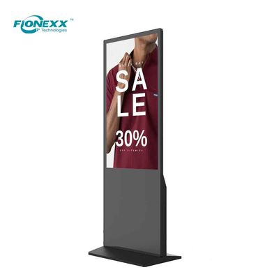Buon prezzo Totem a touchscreen digitale da 49 pollici con risoluzione 1920x1080 e 350nits in linea