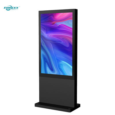 Buon prezzo Indoor Wifi Touch Screen LCD Totem Kiosk 350nits Luminosità Pavimento Digital Signage in linea