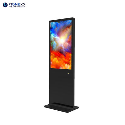 43 pollici Ultra Thin Digital Signage Pavimento Standing Lcd Digital Signage AC110~240V