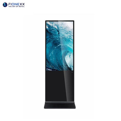 Display digitale leggero da 43 pollici Totem Digital Signage Free Standing 350cd/m2