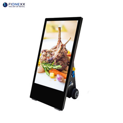 Buon prezzo IP65 Segnale digitale all'aperto alimentato da batteria Segnale digitale alimentato da batteria 43 pollici in linea