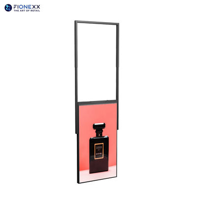 RoHS alto luminosità schermo digitale vetrina display 49 pollici schermo LCD soffitto montato