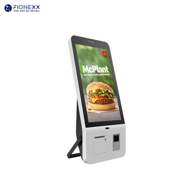 Buon prezzo 23.8inch PCAP Self Service Kiosk Commerciale Self Ordering Soluzione touch screen in linea
