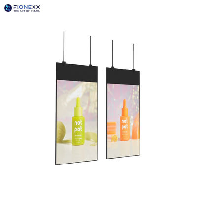 Display LCD a doppio lato Super Slim da 37 pollici con soluzione integrata di montaggio al soffitto