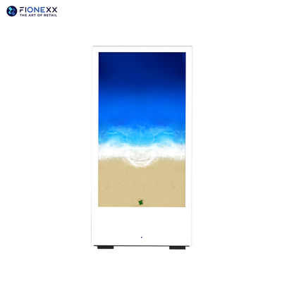 Buon prezzo 2000nits Brightness Chiosco LCD digitale con batteria mobile IP65 resistente all'acqua WiFi e connessione Bluetooth in linea