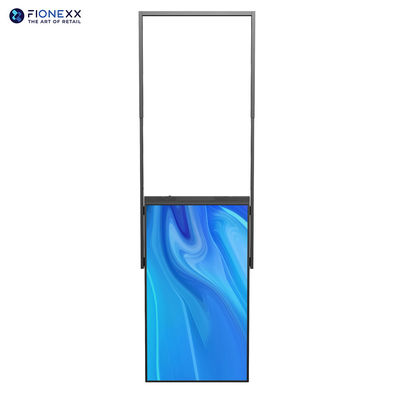 Display digitale ad alta luminosità LCD a schermo appeso da 65