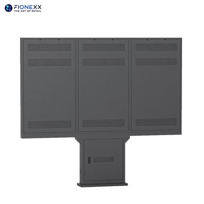 Acque resistenti all'aria aperta Touch Capacitive Digital Signage Totem Display Digitali Drive Through Menu Drive-through Kiosk