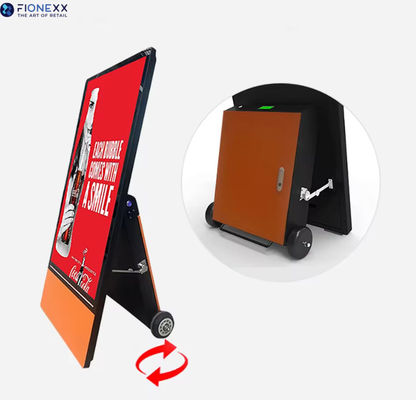 Buon prezzo 43 pollici 1080P Batteria esterna Un poster 2000 nits PCAP opzionale in linea