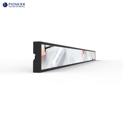 Soluzione Android Monitor LCD a barra allungata per pubblicità personalizzata sugli scaffali dei negozi al dettaglio