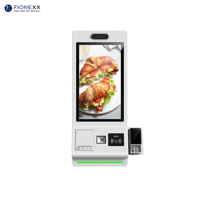 Chioschi self-service all-in-one con stampante termica integrata per fast food e vendita al dettaglio