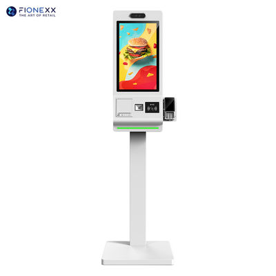 23Chioschi self-service da 0,6 pollici con scanner QR e stampante termica per fast food e vendita al dettaglio