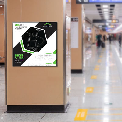 11 schermo quadrato LED con rete WIFI Android OS HDM1 Input For Advertising Art Gallery