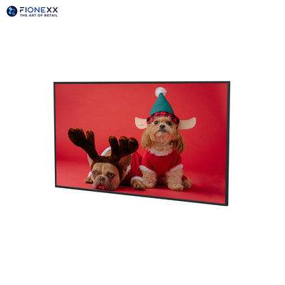 Buon prezzo Metal Back Shell QLED Touch Digital Menu Screen 4k Macchina pubblicitaria LCD a parete per visualizzazione ottimale in linea