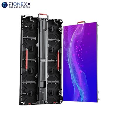 Buon prezzo Schermo LED per esterni P5 ad alta luminosità IP65 Pannello LED angolare durevole per pubblicità in linea