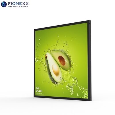 Segnaletica digitale multimediale con display quadrato da 29,5 pollici con staffa per montaggio a parete, pannello LCD a parete, video wall LCD, schermo LCD trasparente flessibile, controller video wall