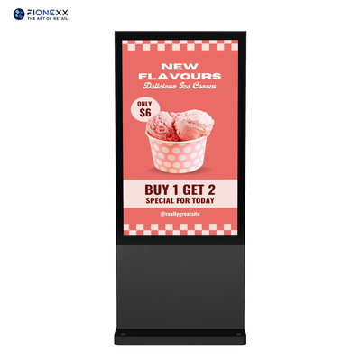 Buon prezzo Totem digitale per esterni Android personalizzabile di grado commerciale 800-2500nits in linea