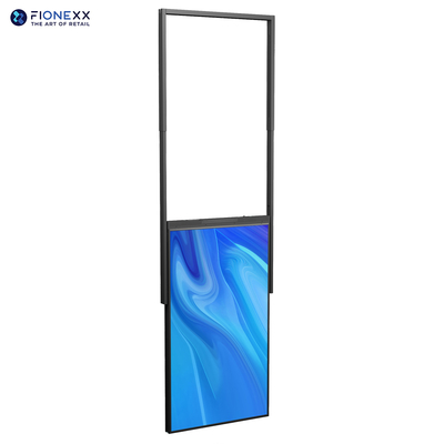 Display di finestra a doppio lato con bordello stretto e disponibile da 43