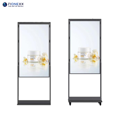 Buon prezzo CE 4000nits LCD Finestra Display Free Standing Finestra Digital Signage in linea