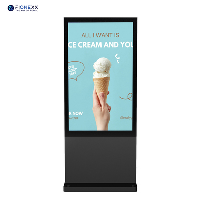 Buon prezzo Dispositivo LCD di dimensione 49 pollici a pavimento interno in piedi digitale Totem Pubblicità Chiosco con touch screen in linea