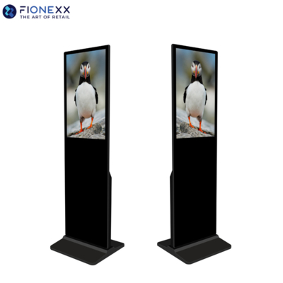 Buon prezzo Display digitale interno da 32 pollici Totem Segnaletica digitale in piedi 350 cd/m2 in linea
