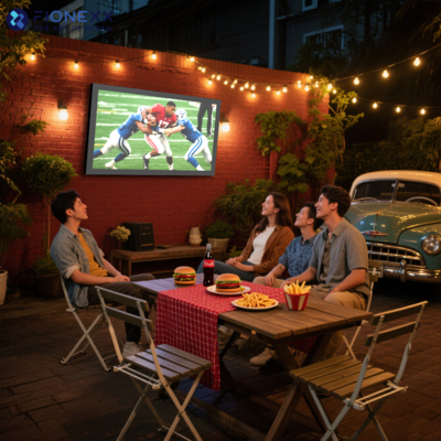 Buon prezzo Immagini 4K Ultra HD e audio surround 3D TV IP55 resistente alle intemperie per esterni per sole parziale con staffa a parete compatibile in linea