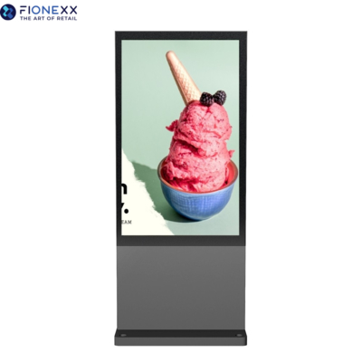 Buon prezzo 55 pollici Outdoor Totem digitale personalizzazione Color AD Board senza ventole in linea