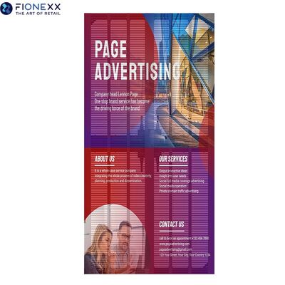 Buon prezzo Display LED trasparente Display LED colorato Schermo LED ad alta luminosità Schermo trasparente Griglia Schermo Vetrina Design a doppia alimentazione Telaio in fibra di carbonio Eccellente dissipazione del calore in linea