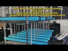 Display LCD a barra tesa con segnaletica digitale per i supermercati