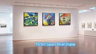 Display LCD quadrato con visione perfetta 1:1