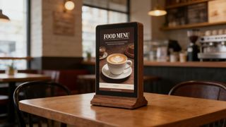 Display LCD portatile alimentato a batteria